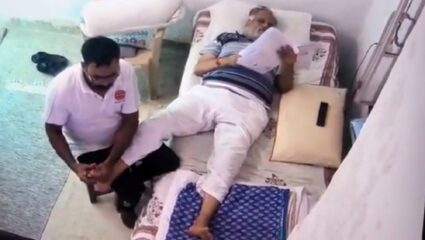 मंत्री सत्येंद्र जैन यांना तिहारमध्ये व्हीव्हीआयपी सेवा; भाजपच्या आरोपानंतर व्हिडीओ व्हायरल