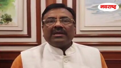 गुजरातकडून मुंबईला सिंह भेट, वनमंत्री मुनगंटीवार यांचे मुंबई भाजपने केले स्वागत