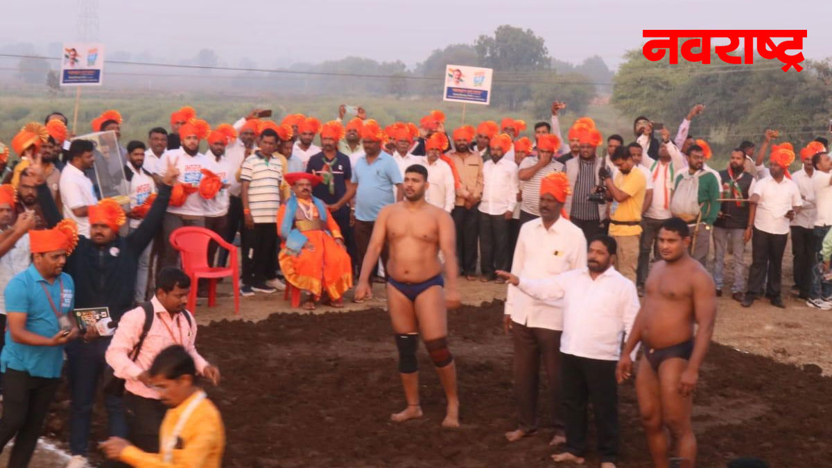 Kolhapuri Tradition Of Wrestling Halgi And Manly Sports Welcomes Bharat Jodo Yatra Nrvb