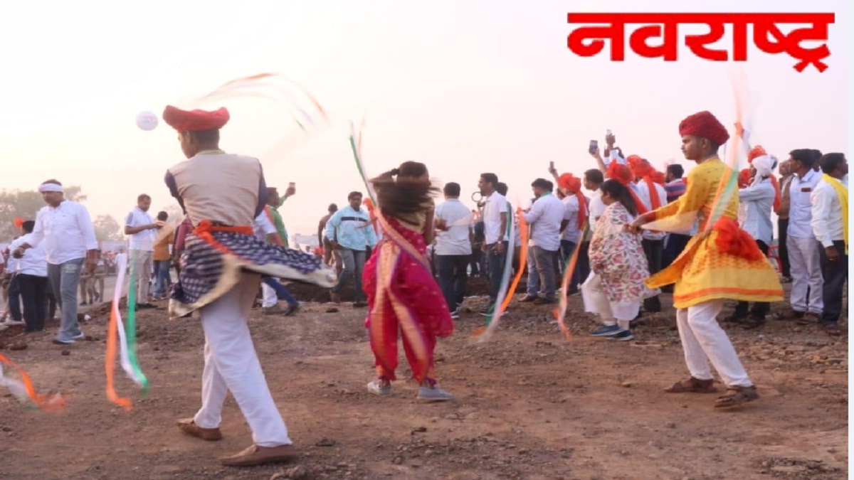 The Bharat Jodo Yatra Is Welcomed In The Kolhapuri Tradition Of Masculine Sports Nrdm