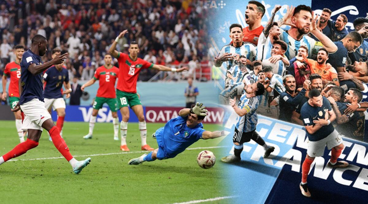 France Reached The Final Defeating Morocco 2 0 France Reached The Final For The Second Time In A Row Nrab