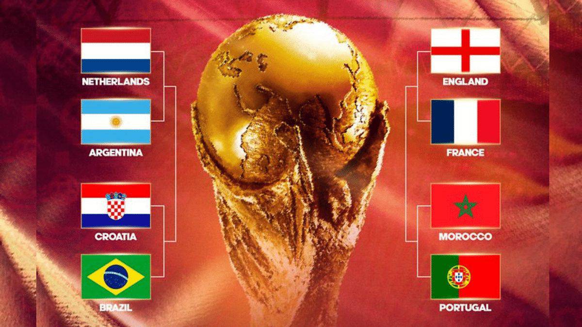 The Quarter Final Matches Of The Fifa World Cup Begin Today