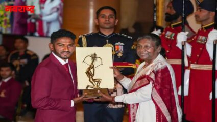 महाराष्ट्रातील सहा जणांचा राष्ट्रीय क्रीडा पुरस्काराने सन्मान; राष्ट्रपतींच्या हस्ते झाले वितरण