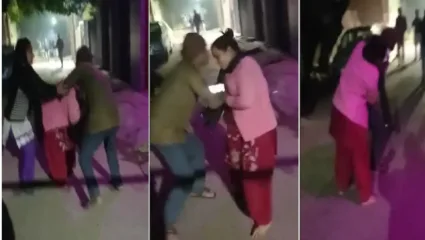 सुनेची सासऱ्याला बेदम मारहाण, सुनेनं क्रूरतेचा गाठला कळस, ‘मला मारहाण झाली… ती रस्त्यावर बसली’…बघ्याची गर्दी झाली