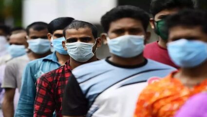 कोरोनाची भारतानं घेतली धास्ती, पुन्हा मास्क बंधनकारक होण्याचे केंद्रीय राज्यमंत्र्यानी वर्तवली शक्यता