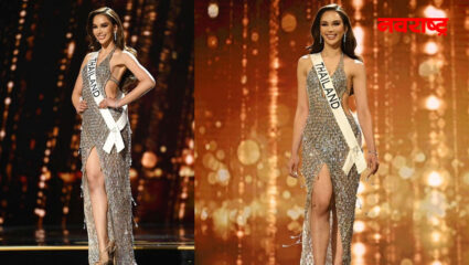 कचऱ्यापासून बनवलेला हा अनोखा ड्रेस, जो परिधान करून मॉडेलने Miss Universe च्या मंचावर केला धमाका