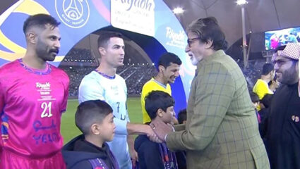 अमिताभ बच्चन यांनी शेअर केला खास व्हिडिओ, लियोनेल मेस्सी आणि रोनाल्डोची घेतली भेट, चाहत्यांनी पाडला कमेंट्सचा पाऊस