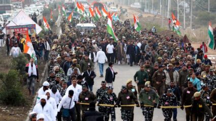 जम्मूमध्ये कडेकोट बंदोबस्तात भारत जोडो यात्रा सुरू, स्फोटानंतर अलर्ट जारी, NIA तपासासाठी दाखल