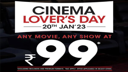 चित्रपटप्रेमींसाठी आनंदाची बातमी ‘या’ दिवशी फक्त 99 रुपयांत चित्रपटगृहात पाहू शकता कोणताही सिनेमा, ऑफर जाणून घ्या