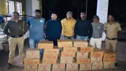 अवैध दारु अड्ड्यावर मेढा पोलिसांचा छापा, ८५  हजारांची दारू जप्त; अवैध दारू विक्रेत्यांचे धाबे दणाणले