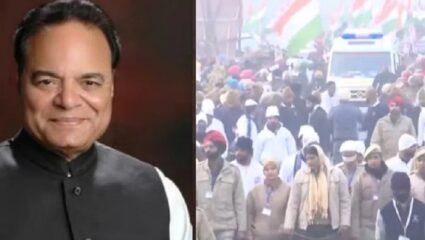 राहुल गांधी यांच्या भारत जोडो यात्रेला गालबोट, चालता चालता काँग्रेस खासदाराला हार्ट अटॅक, संतोखसिंह चौधरींचा मृत्यू, यात्रा काही काळासाठी थांबवली