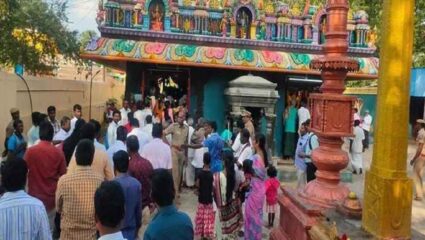 मंदिरात 300 दलितांना प्रवेश, 80 वर्षांपासून पूजा करण्यापासून रोखले; मोठा पोलीस बंदोबस्त तैनात