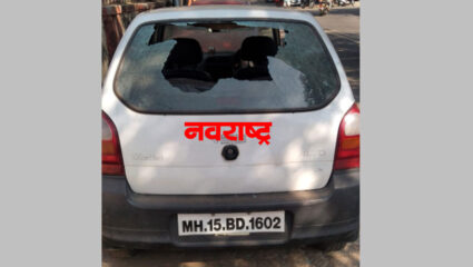 नाशकात टवाळखोरांची दहशत; सात गाड्यांच्या काचा फोडल्या, पोलिसांचा धाक राहिला नसल्याने नागरिकांडून संताप व्यक्त