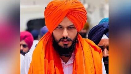 धक्कादायक! वेश बदलुन पोलिसांना चकमा देऊन फरार झाला अमृत पाल; टोल प्लाझाचे सीसीटीव्ही फुटेज आलं समोर