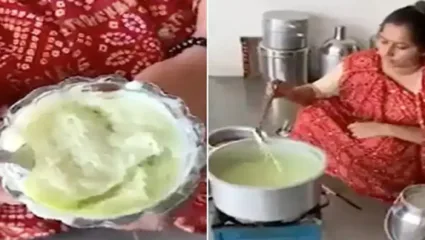 फ्रिज नाहीतर आता पंख्याच्या मदतीनं बनवा आईस्क्रिम! महिलेनं केलेला जुगाड पाहून सगळे थक्क, आंनद महिद्रांनी शेयर केला व्हिडिओ