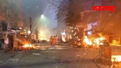 रामनवमीच्या मिरवणुकीत हिंसाचार, हावड्यात अनेक वाहनांची जाळपोळ, वडोदऱ्यात दोनदा दगडफेक; वाचा सविस्तर