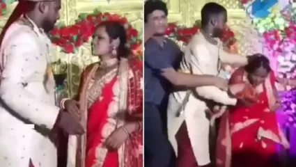 भर लग्नात रसगुल्ल्यावरून स्टेजवरच भांडले वधू-वर,कोणी केस ओढले तर कोणी लगावली कानशिलात