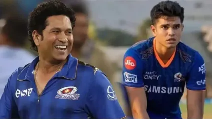 सचिनच्या अर्जुनने आज आयपीएलमध्ये केले पदार्पण, त्यांच्यातील जुळलेला विचित्र योगायोग पाहा