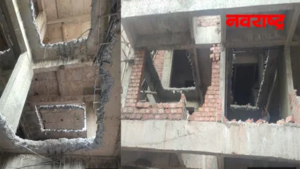 KDMC च्या ह प्रभागातील अनधिकृत बांधकामांवर तोडक कारवाईचा बडगा सुरुच, आधीच दाखल झालाय MRTP चा गुन्हा; वाचा सविस्तर