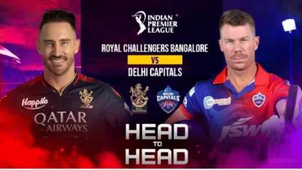 एम चेन्नास्वामी स्टेडियमवर रंगणार रॉयल चॅलेंजर्स बंगलोर आणि दिल्ली कॅपिटल्स यांच्यात लढत
