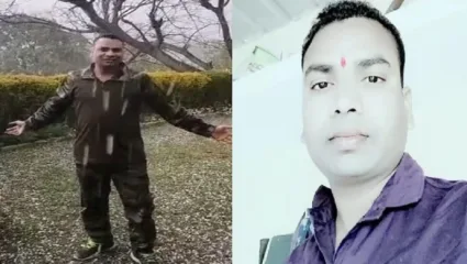 सुट्टीत लग्नात आलेल्या जवानानं जळणारा फटका ठेवला तोंडात; स्फोट होऊन जागीच मृत्यू, गार्ड ऑफ ऑनर देऊन अंत्यसंस्कार