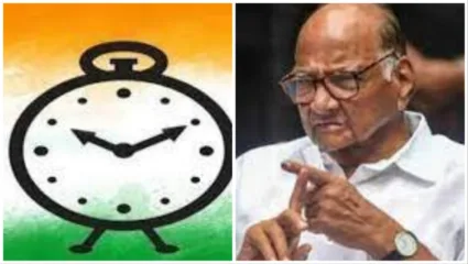 राष्ट्रवादी कोणाची? निर्णय होईपर्यंत चिन्ह आमच्याकडेच ठेवा, तोपर्यंत चिन्ह गोठवू नका : शरद पवार गटाचा दावा