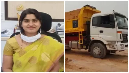 वाळू माफियांची दादागिरी, थेट जिल्हाधिकाऱ्यांना डंपरने चिरडण्याचा प्रयत्न; बीड जिल्ह्यात सिनेस्टाईल थरार