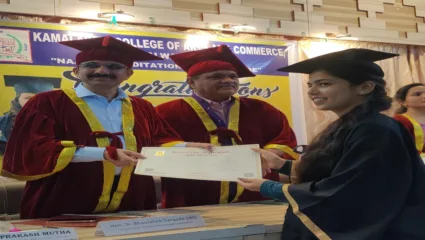 जीवनामध्ये काही मिळवायचे असेल तर फक्त स्वप्न बघू नका, प्रयत्न करा ! क.डों.मनपा आयुक्त डॉ.भाऊसाहेब दांगडे