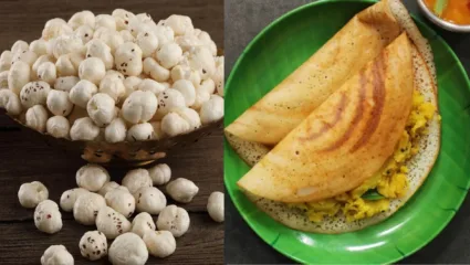 मखाना खायलं आवडतं ना! मग मखानाचा डोसाही आवडेल, असा बनवा पटकन चविष्ट डोसा