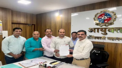 केडीएमसी क्षेत्रात सुविधायुक्त सुसज्ज रुग्णालय उभारण्याची NCP अर्बन सेलची मागणी, शिष्टमंडळाने घेतली पालिका आयुक्तांची भेट