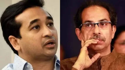 एनडी स्टुडिओवर होता उद्धव ठाकरेंचा डोळा; नितेश राणे यांचा गंभीर आरोप