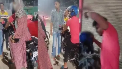 ‘हिंदू असून मुस्लीम मुलीसोबत फिरतोस काय?’ मोटारसायकल अडवून भररस्त्यात टोळक्याची तरुणाला मारहाण, मुस्लीम मुलगी करत राहिली गयावया.. VIDEO व्हायरल