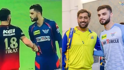 विराट कोहलीला केली शिवीगाळ  आणि एमएस धोनीसोबत स्मितहास्य करीत केली पोस्ट, नवीन-उल-हक तुझे किती अवतार!