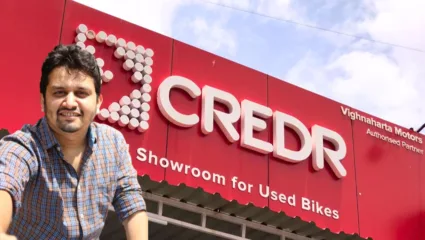 कशी बनवली IIT-Bombay ग्रॅज्युएटने भारतातील सवाात मोठी वापरलेल्या दुचाकी खरेदी आणि विक्री कंपनी- CredR