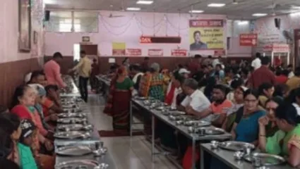 साडेतीन लाखांहून अधिक भाविकांनी घेतला महालक्ष्मी अन्नछत्राचा लाभ; 500 किलो तूप, 25 हजार लिटर ताक अन् बरंच काही…