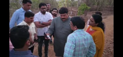 डोंबिवलीजवळच्या उंबर्ली टेकडीवर बोटॅनिकल गार्डन उभे राहणार; सार्वजनिक बांधकाम विभागाच्या अधिकाऱ्यांसह मनसे आमदाराने केली पाहणी