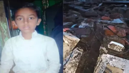 भिवंडीत जुन्या कारखान्याची भिंत कोसळली; जवळच खेळणारी मुलं दबली, एकाचा मृत्यू, एक जखमी