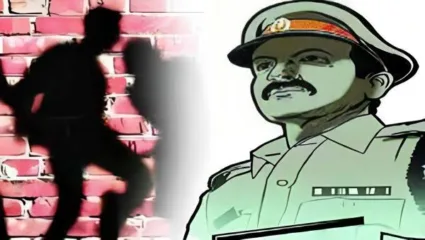 पोलीस अन् दरोडेखोरांमध्ये चकमक, 1 पोलीस कर्मचारी जखमी; 5 दरोडेखोरांना पोलिसांनी पकडले