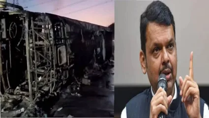 समृद्धी महामार्गावरील अपघातात प्रवाशांचा जळून झाला कोळसा, मृतांची ओळख पटवण्यासाठी ‘हा’ पर्याय, उपमुख्यमंत्र्यांनी केलं स्पष्ट