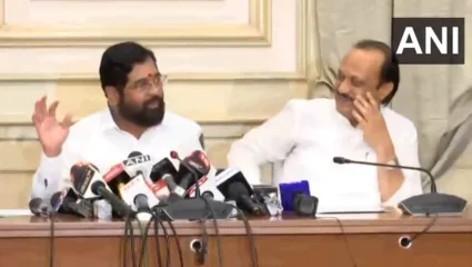 कांद्याच्या प्रश्नावरून मुख्यमंत्री शिंदेंची शरद पवारांवर टीका; अजित पवारांच्या समोरच म्हणाले, तुम्ही १० वर्षे…