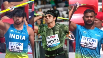 भारताच्या भालाफेकपटूंनी केली ऐतिहासिक कामगिरी, जागतिक चॅम्पियनशिपसाठी पहिल्यांदाच भारताचे तीन स्पर्धक अंतिम फेरीसाठी पात्र