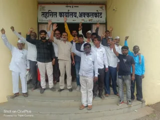 सुरत चेन्नईबाधित शेतकरी अल्पमावेजामुळे संतप्त ; उपजिल्हाधिकाऱ्यांची बैठक निष्फळ