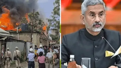 मणिपूरमध्ये दोन विद्यार्थ्यांच्या निर्घृण हत्येनंतर पुन्हा तणाव, इंटरनेट सेवा बंद; परराष्ट्र मंत्री डॉ जयशंकर यांनी न्यूयॉर्कमध्ये दिली ‘ही’ माहिती