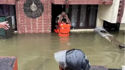 नागपुरात अतिवृष्टीनंतर पूर, अर्धांगवायू झालेल्या महिलेसह चार जणांचा मृत्यू! ऑरेंज अलर्ट जारी
