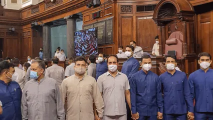 नवीन संसद भवनात कर्मचाऱ्यांसाठी नवा ‘ड्रेस कोड’; खाकी पँट, कमळाचे फूल, मणिपुरी टोपी