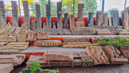 पुरातन मुर्त्या, खांब, दगड… अयोध्येतील रामजन्मभूमीवर ५० फूट खोदकामात सापडले प्राचीन मंदिराचे अवशेष!