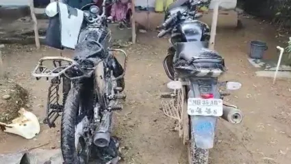 जावयानेचं लावली सासरच्या घराला आग, २ मोटर सायकल जळून खाक; गोंदियातील खळबळजनक घटना