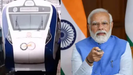 सणासुदीच्या दिवसात रेल्वेची 11 राज्यांना भेट, नऊ वंदे भारत एक्सप्रेसला पंतप्रधान मोदींनी दाखवला हिरवा झेंडा!