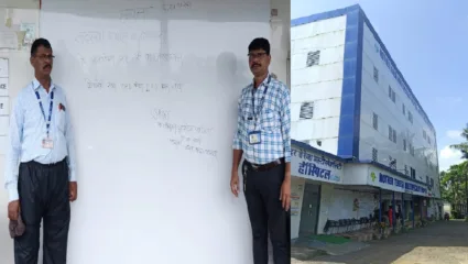 महसुल आणि पालिकेची मात्र कारवाईस टाळाटाळ, अनाधिकृत मदर तेरेसा हॅास्पीटलला आरोग्य विभागाकडून सील