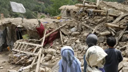 अफगाणिस्तानमध्ये जमीन हादरली, भूकंपामुळे अनेक जणांचा मृत्यू तर काही जण गंभीर जखमी